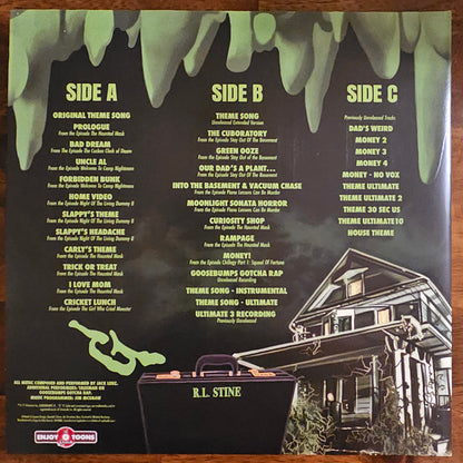 Jack Lenz : Goosebumps (Original Television Soundtrack) (LP, Gre + LP, S/Sided, Bla + Dlx, Ltd)