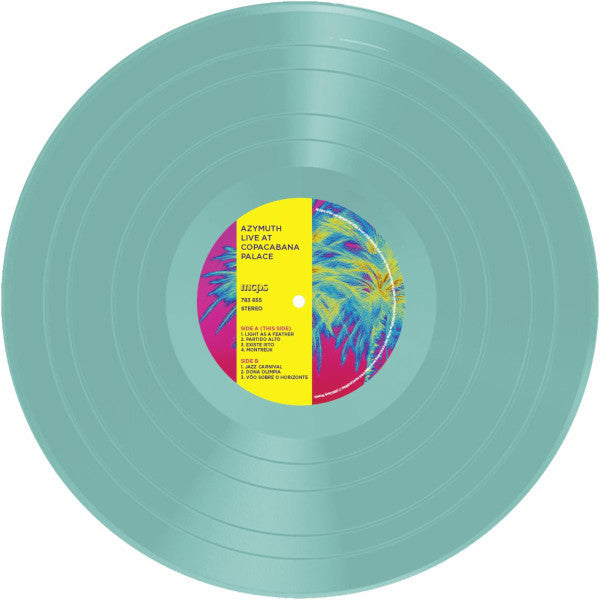 Azymuth : Live At The Copacabana Palace (LP, Album, Ltd, RE, Blu)