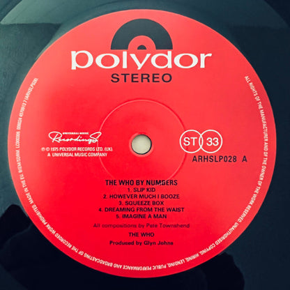 The Who : The Who By Numbers (LP, Album, RE, RM)