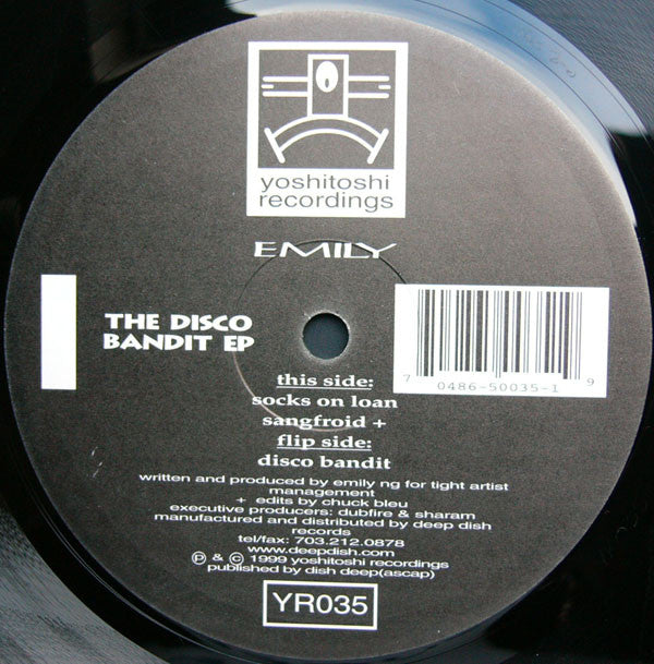 Emily : The Disco Bandit EP (12", EP)