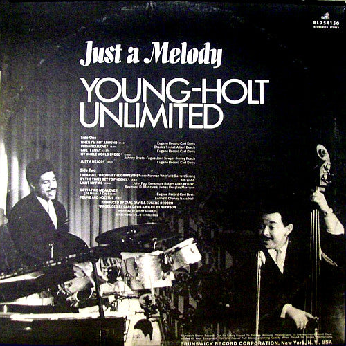 Young Holt Unlimited : Just A Melody (LP, Album, Pin)