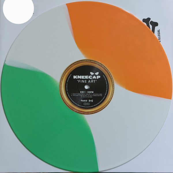 Kneecap (2) : Fine Art (LP, Album, Ltd, Tri)