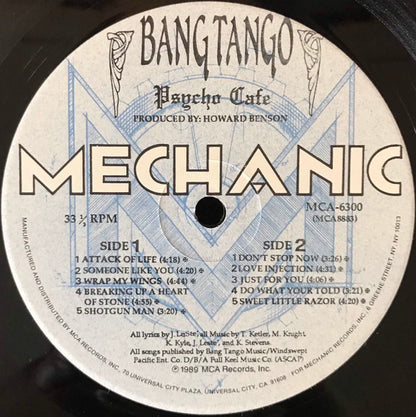 Bang Tango : Psycho Cafe (LP, Album)