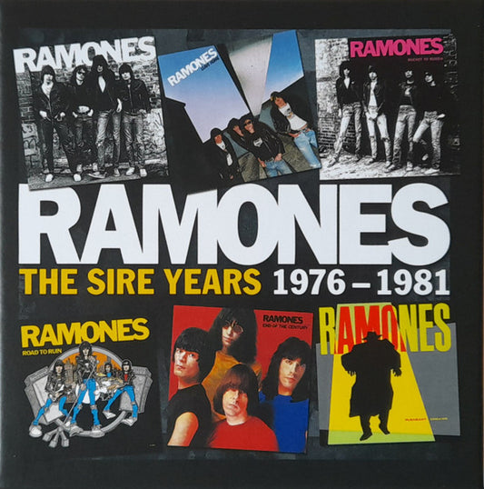 Ramones : The Sire Years 1976-1981 (Box, Comp, M/Print, RE + CD, Album, RE, RP + CD, A)