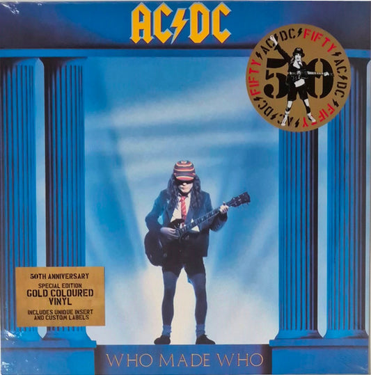 AC/DC : Who Made Who (LP, Album, Comp, RE, RM, S/Edition, Gol)