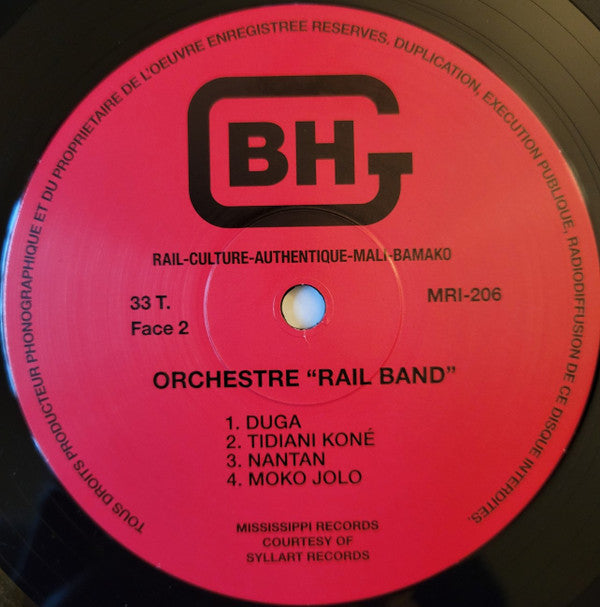 Rail Band : Rail Band (LP, RE)