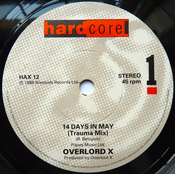 Overlord X : 14 Days In May (7")