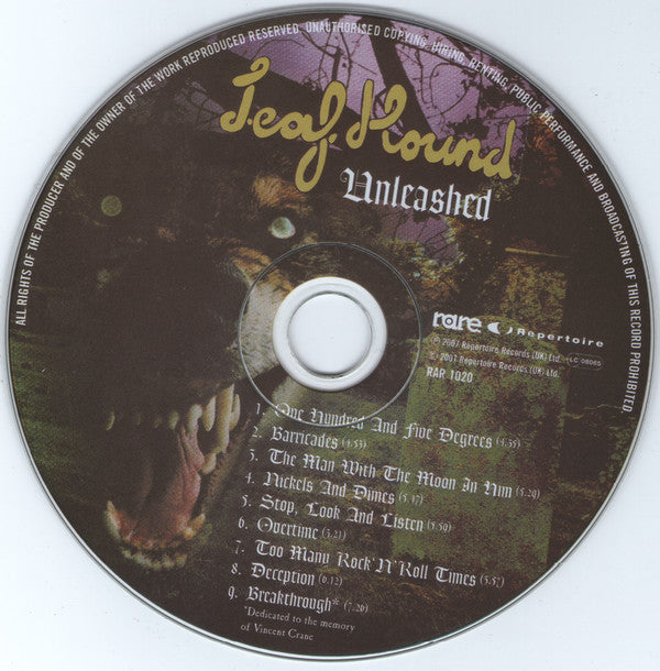 Leaf Hound : Unleashed (CD, Album)