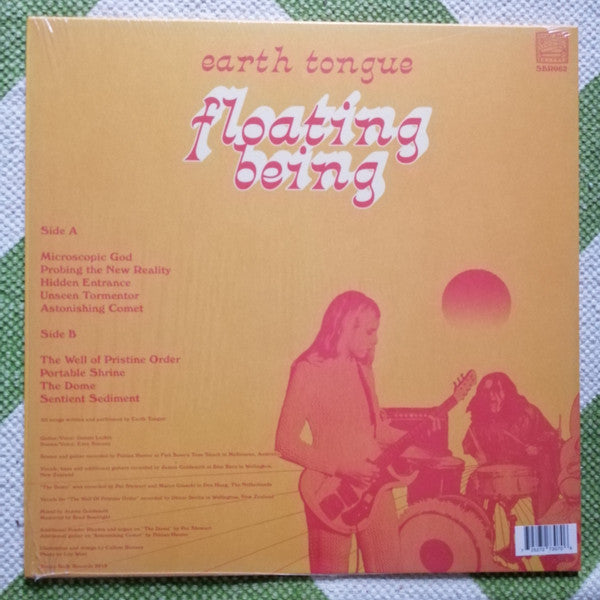 Earth Tongue : Floating Being (LP, Album, RP, Cle)