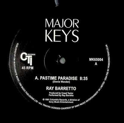 Ray Barretto : Pastime Paradise (12")