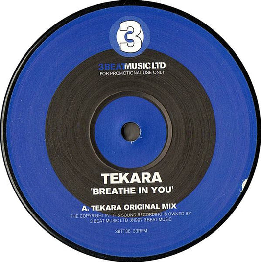 Tekara : Breathe In You (2x12", Promo, Ori)