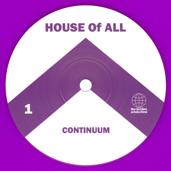 House Of All (2) : Continuum (LP, Album, Ltd, Vio)