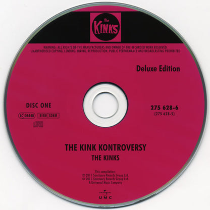 The Kinks : The Kink Kontroversy (CD, Album, Mono, RE + CD, Comp, Mono + Dlx, RM)