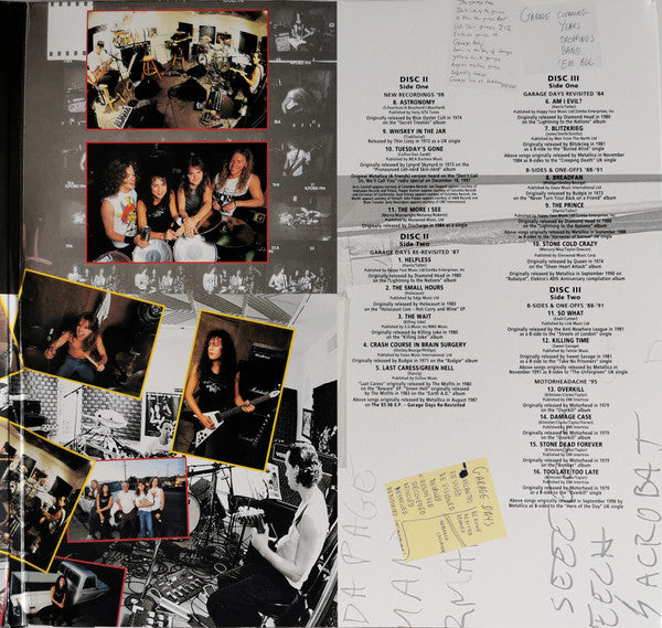 Metallica : Garage Inc. (3xLP, Album, Comp, Ltd, RE, Blu)