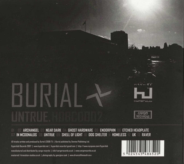 Burial : Untrue (CD, Album, RE)