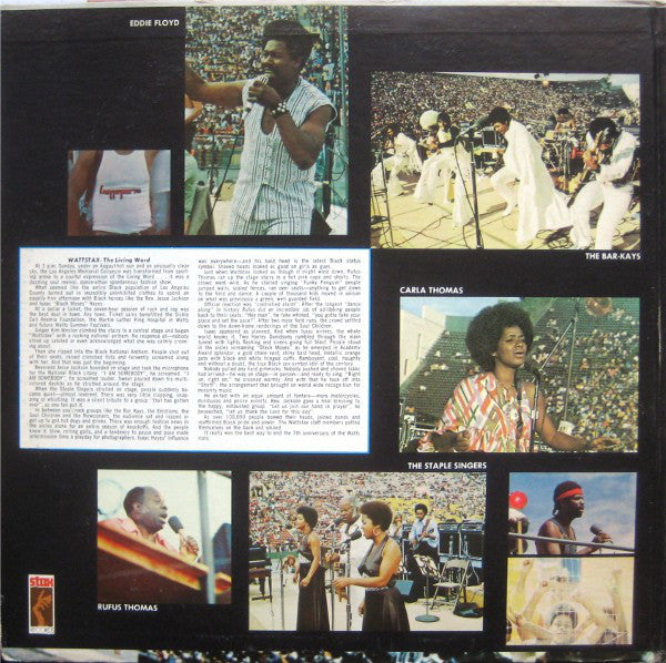 Various : Wattstax: The Living Word (2xLP, Album, Mon)