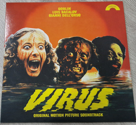 Goblin, Luis Bacalov And Gianni Dell'Orso : Virus (Original Motion Picture Soundtrack) (LP, RSD, Ltd, Sol)