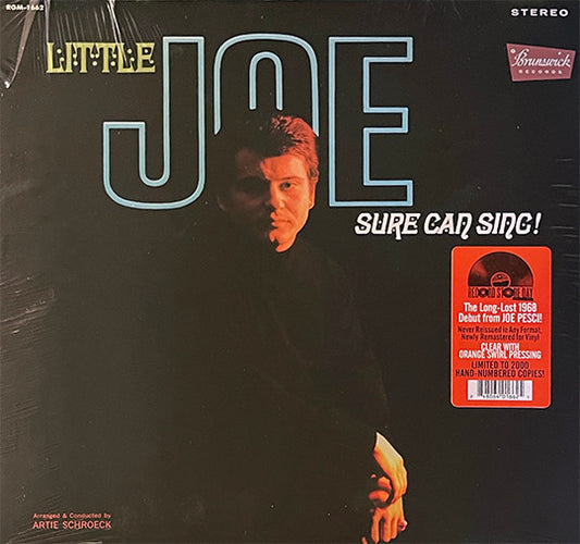 Little Joe* : Little Joe Sure Can Sing! (LP, Album, RSD, Ltd, Num, RE, Cle)