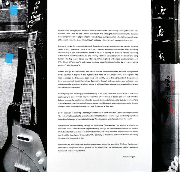 Bruce Springsteen : Best Of (2xLP, Album, Comp, Blu)