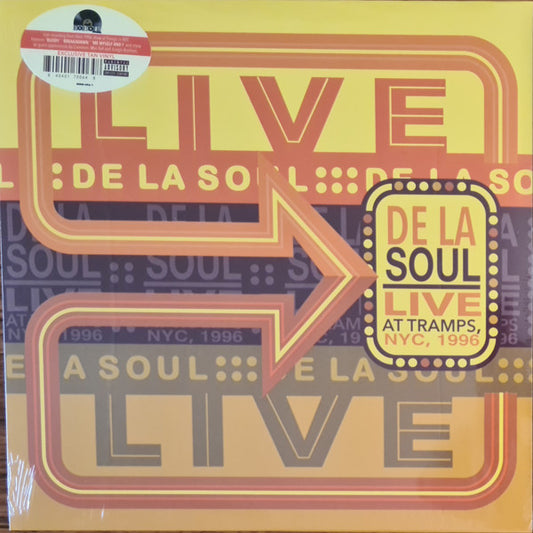 De La Soul : Live At Tramps, NYC, 1996 (LP, Album, RSD, Tan)