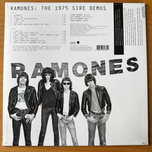 Ramones : The 1975 Sire Demos (LP, RSD, Bla)