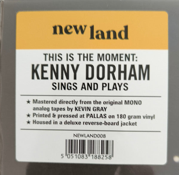 Kenny Dorham : This Is The Moment - Sings And Plays (LP, Album, RSD, Mono, RE)