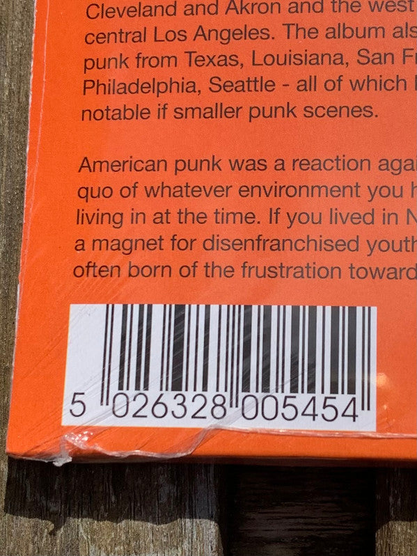 Various : Punk 45: Kill The Hippies! Kill Yourself! The American Nation Destroys Its Young (Underground Punk In The United States Of America, 1973-1980 Vol. 1) RSD 24 Orange Vinyl (2xLP, RSD, Comp, Ltd, Ora)