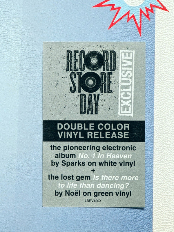 Sparks / Noël* : No. 1 In Heaven / Is There More To Life Than Dancing? (LP, Album, RE, Whi + LP, Album, RE, Gre + RSD, Com)