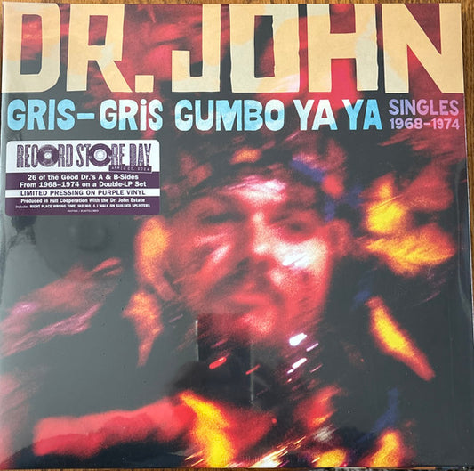 Dr. John : Gris-Gris Gumbo Ya Ya Singles 1968-1974 (2xLP, RSD, Comp, Ltd)