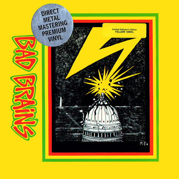 Bad Brains : Bad Brains (LP, Album, Ltd, RE, Yel)