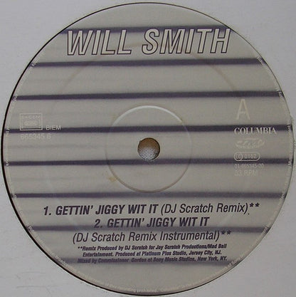 Will Smith : Gettin' Jiggy Wit It (12")