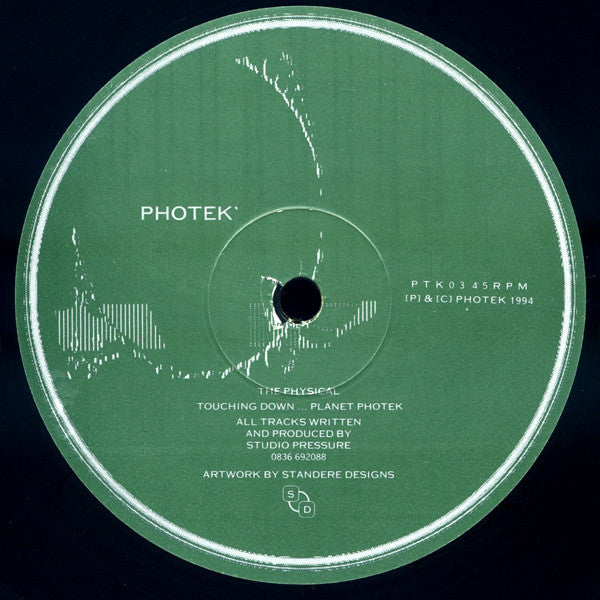 Studio Pressure : Touching Down ... Planet Photek / The Physical (12")