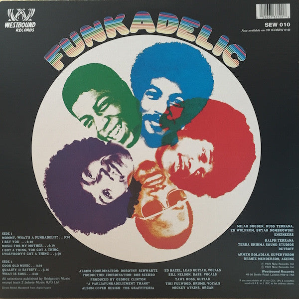 Funkadelic : Funkadelic (LP, Album, RE)