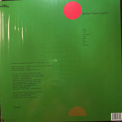 Maria Chiara Argirò : Closer (LP, Album)