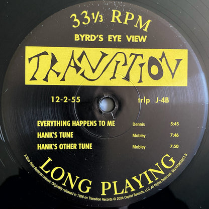 Donald Byrd : Byrd's Eye View (LP, Album, Mono, RE, RM, 180)