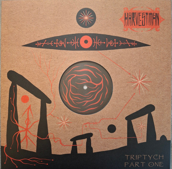 Harvestman : Triptych: Part One (LP, Album, Ltd, Gal)