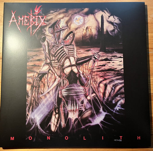 Amebix : Monolith (LP, Album, RE, RP, Red)