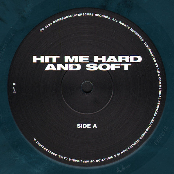 Billie Eilish : Hit Me Hard And Soft (LP, Album, Blu)