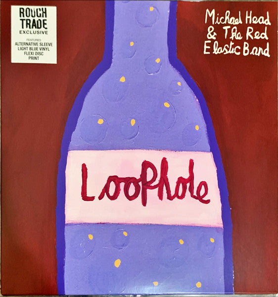 Michael Head & The Red Elastic Band : Loophole (LP, Album, Blu + Flexi, 7", Shape, S/Sided, Ora)