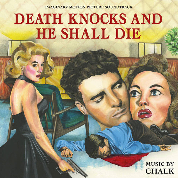 Chalk (10) : Death Knocks And He Shall Die (LP, Album)