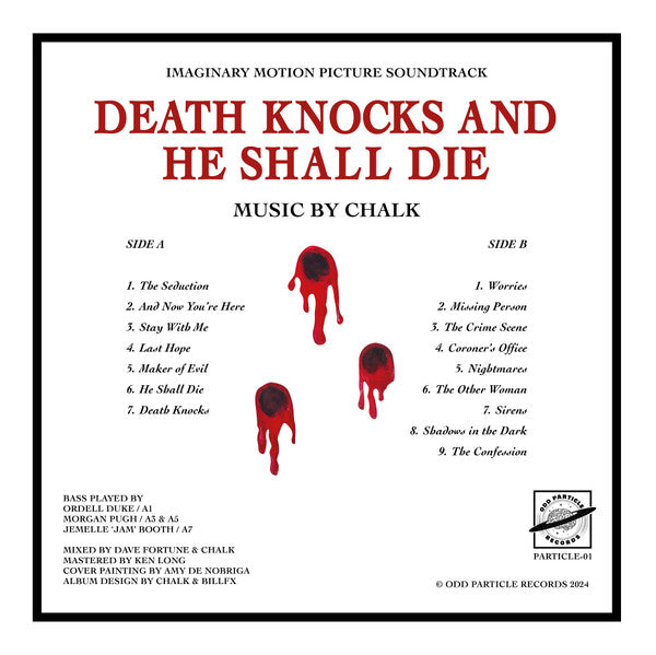 Chalk (10) : Death Knocks And He Shall Die (LP, Album)