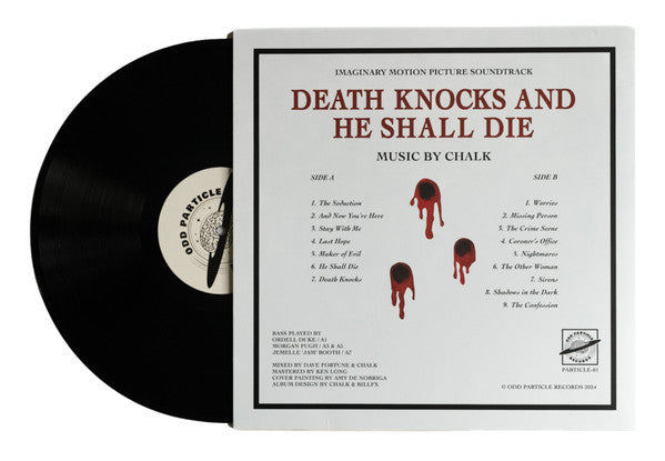 Chalk (10) : Death Knocks And He Shall Die (LP, Album)