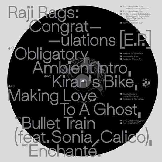 Raji Rags : Congratulations (12", EP, Ltd)