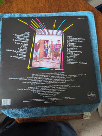 U.K. Subs* : Crash Course - Live (LP, Album, RE)