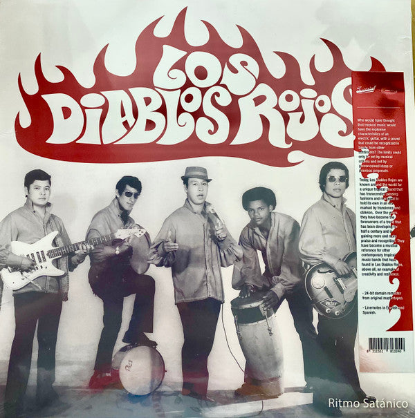 Los Diablos Rojos : Ritmo Satánico (LP, Comp, Red)