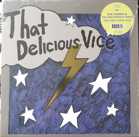 Kid Congo & The Pink Monkey Birds : That Delicious Vice (LP, Album, Ltd, Gol)