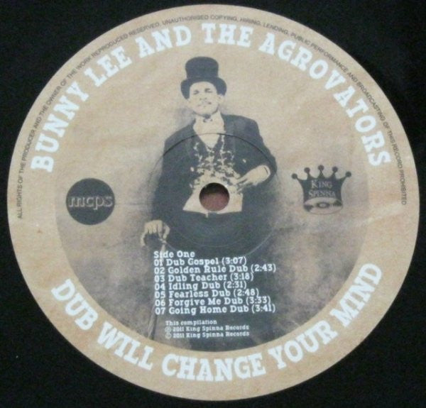 Bunny Lee & The Agrovators* : Dub Will Change Your Mind (LP, Comp)