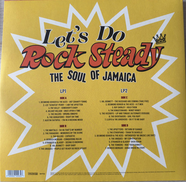 Various : Let's Do Rock Steady - The Soul Of Jamaica (2xLP, Comp)