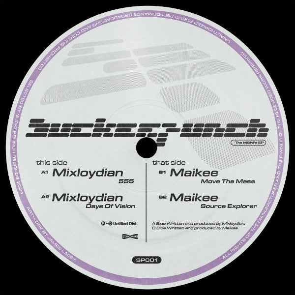 Mixloydian* / Maikee : SUCKERPUNCH001 (12", EP)