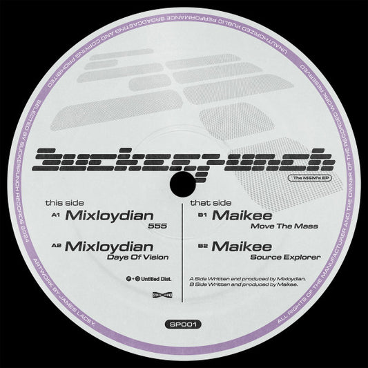 Mixloydian* / Maikee : SUCKERPUNCH001 (12", EP)